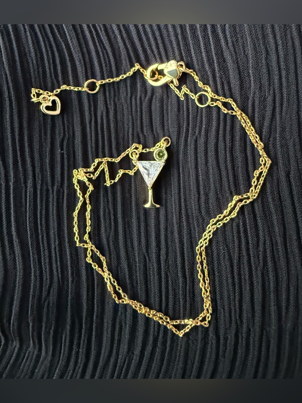 Kate Spade Shaken Or Stirred Mini Pendant
